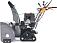 Снегоуборщик Villartec WB1387ET гусеничный (PRC, 86 см, Loncin 375 см3, эл/стартер 220В, фара, подогр. рукояток, 3-х угольные гусеницы, 141 кг)