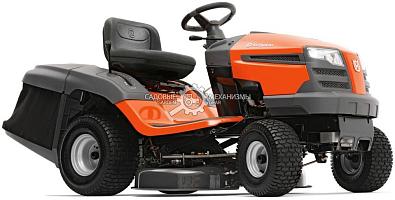 Садовый трактор - газонокосилка Husqvarna CT 154 (USA, B&S, 500 см3, механика, травосборник 220 л., ширина кошения 97 см., 216 кг.)