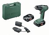 Дрель - шуруповерт аккумуляторная Bosch Universal Drill 18 с 2 АКБ 1.5 А/ч и ЗУ AL1810CV