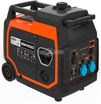 Бензиновый генератор инверторный EVOline BQH 4000 E с электрозапуском (PRC, 224 см3, 3.8/3.6 кВт, 7.8 л, 35 кг)
