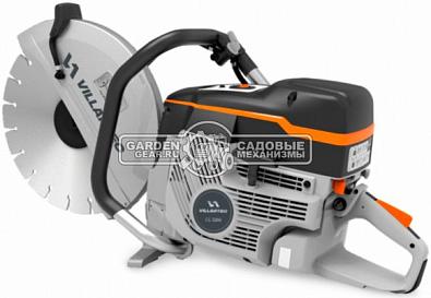 Бензорез Villartec CC 1290 16" (PRC, 118.7 см3, 5.8 кВт/7.8 л.с., диаметр круга 350/400 мм, глубина реза 125/145 мм, 14 кг)