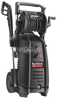 Мойка высокого давления Elitech HPW 3000IFR (PRC, 3000 Вт, 180 бар, 520 л/час, барабан + шланг 10 м, 22 кг)