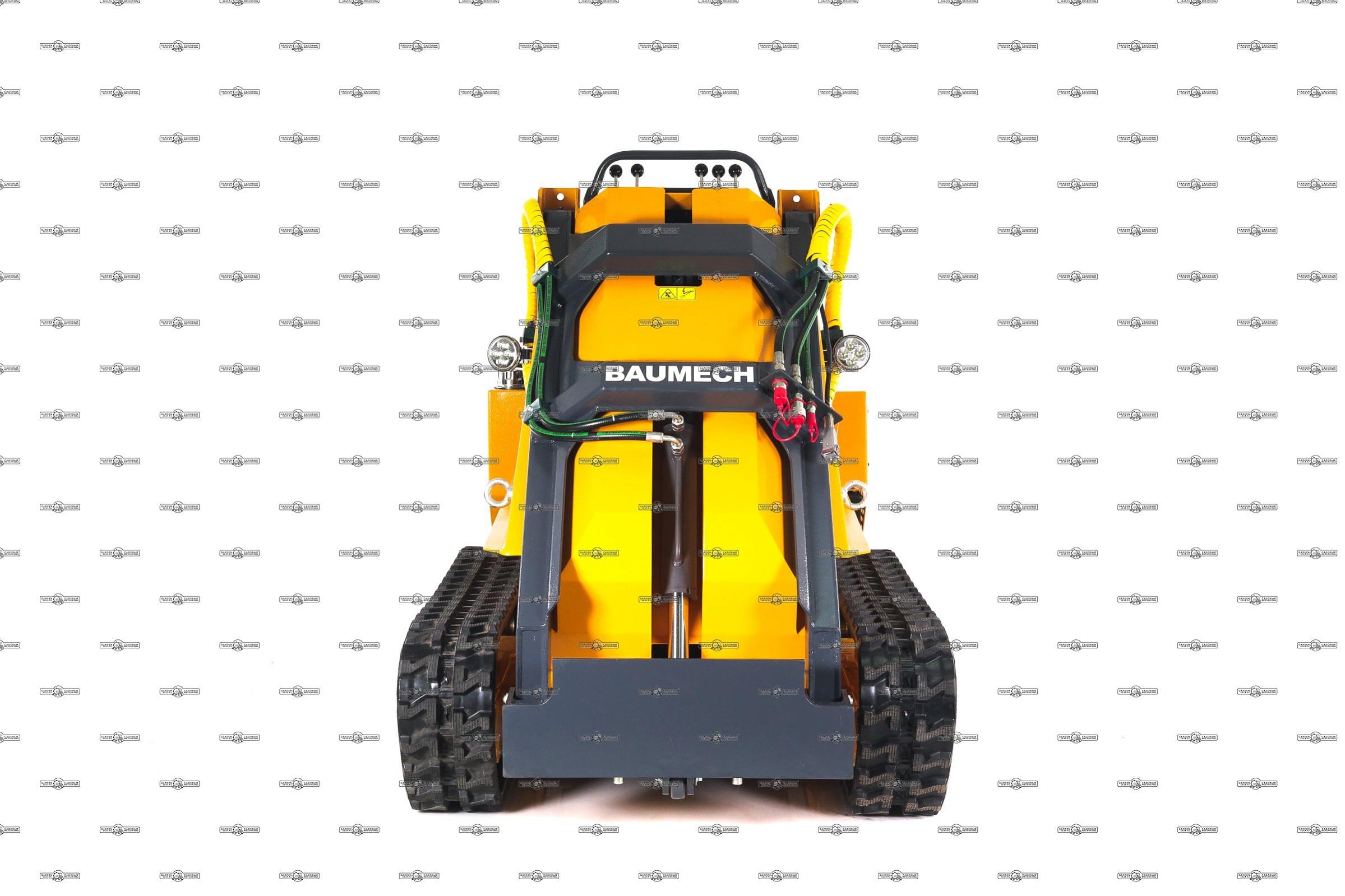 Универсальная машина мини-погрузчик Baumech ML-03 Pro + гидравлическая щётка 115 см., с двигателем Zongshen GB750 EFI V-Twin инжектор