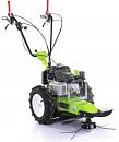 Профессиональный колесный триммер Grillo HWT 700 Supertrac самоходный (ITA, Kawasaki FJ180, 179 куб.см., 60 см., 55 кг.)