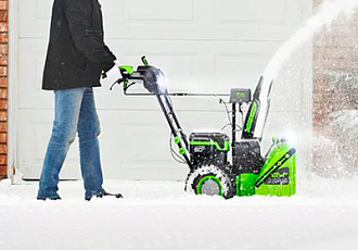 Снегоуборочные машины для дачи