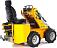 Универсальная машина мини-погрузчик Baumech ML-02 Pro + роторный снегоуборщик 110 см., с двигателем Zongshen GB750 EFI V-Twin инжектор