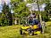 Садовый райдер Cub Cadet RZT-S 46 с нулевым радиусом разворота (USA, Kohler KT730, 725 куб. см., гидростатика, ширина кошения 117 см, 256 кг)