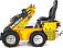 Универсальная машина мини-погрузчик Baumech ML-02 Pro + роторный снегоуборщик 110 см., с двигателем Zongshen GB750 EFI V-Twin инжектор