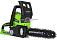 Пила аккумуляторная цепная GreenWorks G24CS25 10&quot; c АКБ 2 А/ч и ЗУ (PRC, 24В, 3/8&quot;-1.1-46E, 2.7 кг)
