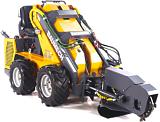 Универсальная машина мини-погрузчик Baumech ML-02 Pro + измельчитель пней, с двигателем Zongshen GB750 V-Twin