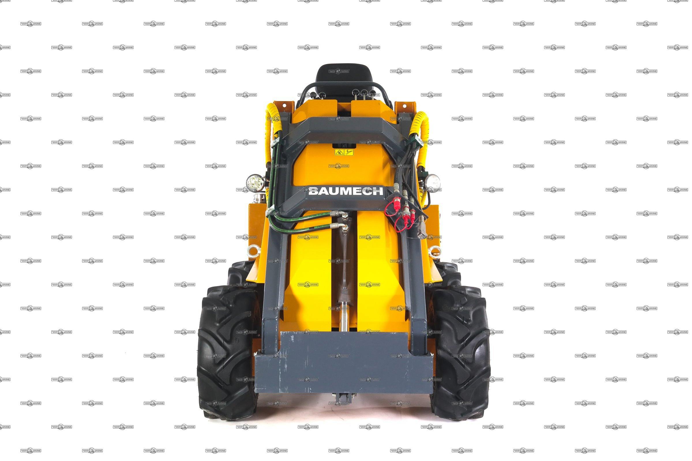 Универсальная машина мини-погрузчик Baumech ML-02 Pro + роторный снегоуборщик 110 см., с двигателем Zongshen GB750 EFI V-Twin инжектор