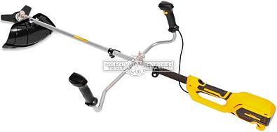 Электрокоса Champion ET1500 (PRC, 1500 Вт, леска 2.4 мм + нож 3T, разбор. штанга, T-рукоятка, ремень, 5.4 кг)