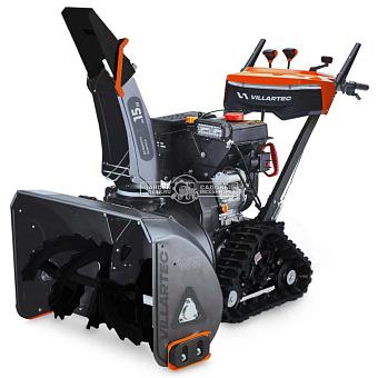 Снегоуборщик Villartec WB G-139T SnowBoss гусеничный (PRC, 86 см, Loncin, 375 см3, эл/стартер 220В, фара, Hydrostatic, скор. 6/2, под. рукоят. 145 кг)