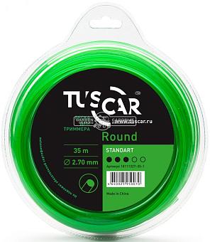 Леска Tuscar Round Standart 2.7 мм х 35 м (круг, 50% полимер BASF Германия)