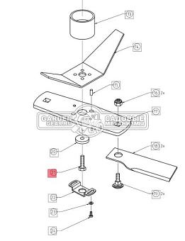 Болт SABO SAK10354 M10X30 10.9