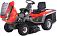 Садовый трактор Husqvarna TC 112 (USA, Husqvarna 413AE, 413 куб.см., гидростатика, травосборник 220 л., ширина кошения 95 см, 350 кг)