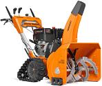 Снегоуборщик Daewoo DAST 1370 (LCT) гусеничный (PRC, 67 см, Daewoo WXE350, 310 куб.см., запуск от аккумулятора, фара, 3-х угольные гусеницы, 117 кг.)