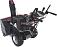 Снегоуборщик Evoline SBG 760 LE (PRC, 76 см, Loncin, 420 см3, эл/стартер 220В, фара, автоматич. дифференциал, скорости 6/2, подогр. рукояток,130 кг)