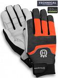 Перчатки Husqvarna Technical с защитой от порезов бензопилой р. L 10" (25 см.)