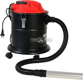 Пылесос промышленный Evoline ASH 120 для сухой уборки золы (PRC, 1,2 кВт, 2640 л/мин, 150 мбар, контейнер 20 л., шланг 1.5 м., 4 кг.)