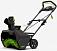 Снегоуборщик аккумуляторный GreenWorks GD80SB без АКБ и ЗУ (PRC, Li-ion, 80V, ширина 51 см., 15,5 кг.)