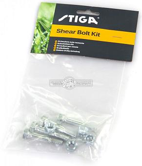 Комплект из 4-х срезных болтов и гаек Stiga для снегоуборщиков ST 3256 P / ST 3262 P / Snow Cube