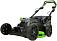 Газонокосилка аккумуляторная самоходная GreenWorks GC82LM61S TwinForce без АКБ и ЗУ (PRC, BL 82В, 61 см, сталь, 2 слота для АКБ, мульч., 70 л, 32 кг)