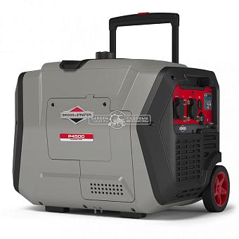 Бензиновый генератор инверторный Briggs&Stratton P 4500 с электрозапуском (PRC, 224 см3, 4.5/3.7 кВт, 13 л, дистанционный эл/стартер, 52 кг)