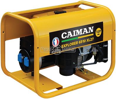 Бензиновый генератор Caiman Explorer 6510XL27 (FRA, Caiman EX40, 404 см3, 5.0/5.8 кВт, 27 л, 86 кг)