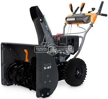 Снегоуборщик Villartec WB S-87 (PRC, 66 см, Villartec, 220 см3, эл/стартер 220В, фара, скорости 6/2, подогрев рукояток, 88 кг)
