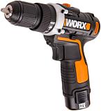 Дрель - шуруповерт аккумуляторная Worx WX128.3 с 2 АКБ 2 А/ч и ЗУ