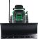 Садовый трактор Caiman Comodo Max 2WD 107D2C2 с отвалом 120 см и цепями на колеса