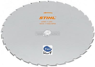 Режущий диск Stihl Grasscut 32Z 250 мм., для FS 350 - 561 для сухой травы и камыша (посадочный диаметр 20 мм.)