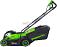 Газонокосилка аккумуляторная GreenWorks GD24LM331 с АКБ 4 А/ч и ЗУ (PRC, BL 24В, 33 см, пластик, мульчирование, травосборник 30 л, 9.9 кг)