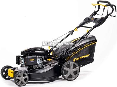 Газонокосилка бензиновая Champion LM5644 Pro (PRC, 56 см, Champion 196 см3, сталь, 65 л, 4 в 1, 41 кг)