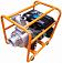 Мотопомпа бензиновая Villartec GP100 для чистой воды (PRC, 223 куб.см., 106 м3/час, 4", 26 м, 30,5 кг)