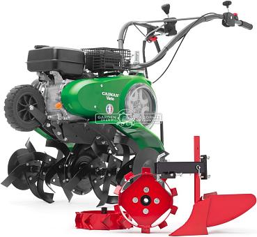 Мотоблок Caiman Vario 70C + комплект с окучником (FRA, Caiman Engine, 212 куб.см., 2 вперед/1 назад, 60-90 см., колеса - опция, 57 кг.)