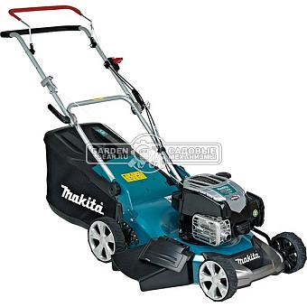Газонокосилка бензиновая несамоходная Makita PLM4630N2 (PRC, B&S 675EXi, 150 см3, 46 см, сталь, 60 л, 30 кг)