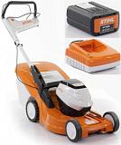 Газонокосилка аккумуляторная Stihl RMA 448.1 TC SET самоходная с AP 300 и AL 300