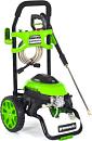 Мойка высокого давления GreenWorks GHP2000 (PRC, 1800 Вт, 140 бар, 400 л/ч, шланг 10 м, вес 25 кг)