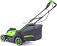 Газонокосилка аккумуляторная GreenWorks GD40LM411 с АКБ 5 А/ч и ЗУ (PRC, BL 40В, 41 см, пластик, мульчирование, 60 л, 16.5 кг)