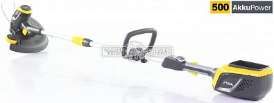 Триммер аккумуляторный Stiga SGT 500 AE без АКБ и ЗУ (PRC, Li-ion, 48V, 500 серия, обрезка кромок, прямой вал, головка M10, 1,6 мм., 3,1 кг.)