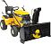 Снегоуборочный трактор Cub Cadet XT1 OS107 с 3X роторным снегоуборщиком и цепями на колеса