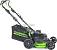 Газонокосилка аккумуляторная самоходная GreenWorks GC82LM61S TwinForce без АКБ и ЗУ (PRC, BL 82В, 61 см, сталь, 2 слота для АКБ, мульч., 70 л, 32 кг)