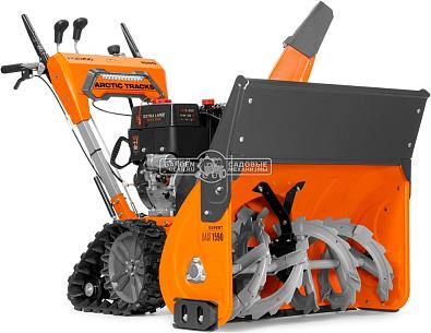 Снегоуборщик Daewoo DAST 1590 (LCT) гусеничный (PRC, 88 см, Daewoo WXE350, 310 куб.см., запуск от аккумулятора, фара, 3-х угольные гусеницы, 161 кг.)