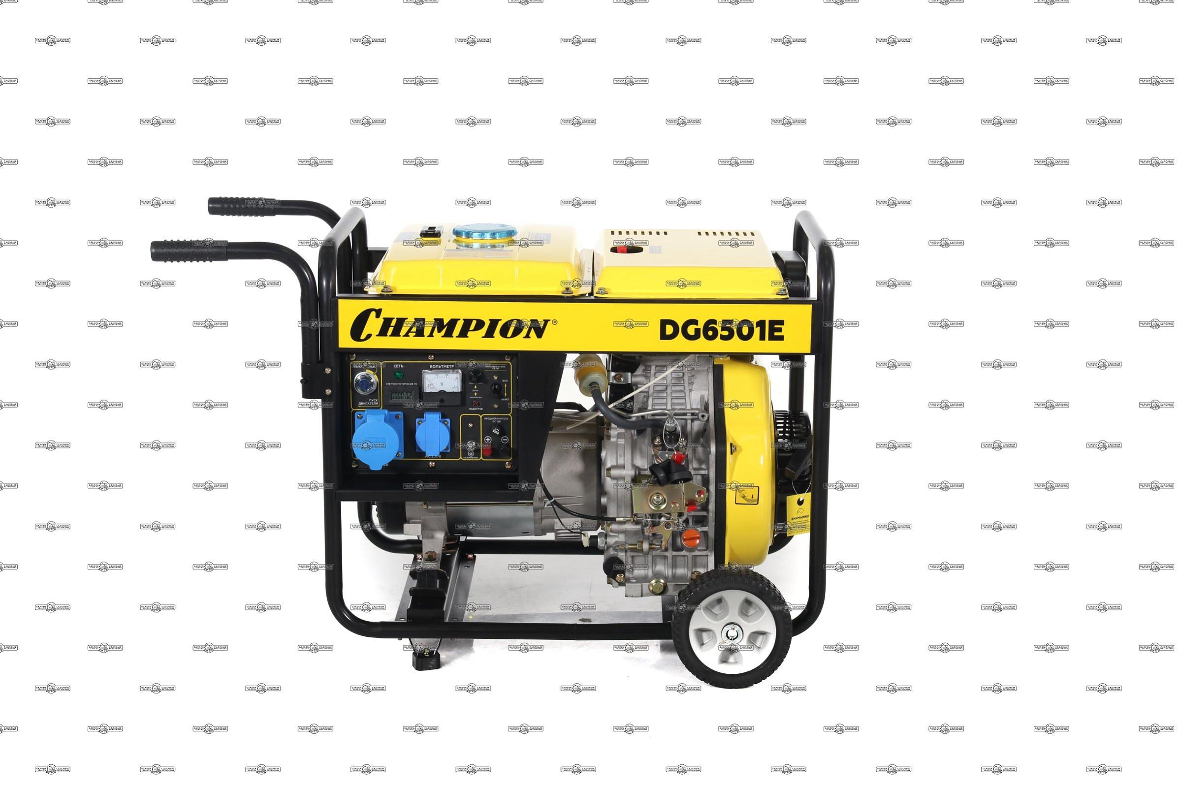 Дизельный генератор Champion DG6501E