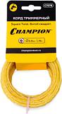 Леска триммерная Champion Square Twist 2,0 мм., витой квадрат, 15 м.