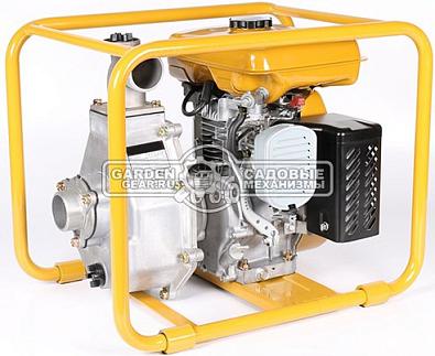 Мотопомпа бензиновая Daishin PTG 307 ST для грязной воды (JPN, Fuji HG, 183 см3, 5.0 л.с., 1000 л/мин, 23 м, 28 кг)