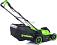Газонокосилка аккумуляторная GreenWorks GD40LM411 без АКБ  и ЗУ (PRC, BL 40В, 41 см, пластик, мульчирование, 60 л, 16.5 кг)
