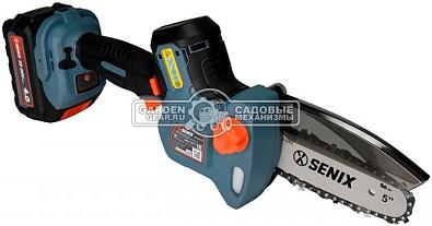 Аккумуляторный цепной сучкорез - минипила Senix CSX2-M3-EU без АКБ и ЗУ (PRC, 20В, шина 5"/13 см, 1/4"-1.1-32E, 1.5 кг)